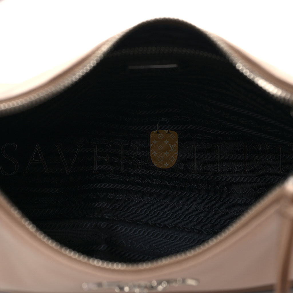 PRADA VITELLO SOFT HOBO CAMMEO (30*25*11cm)