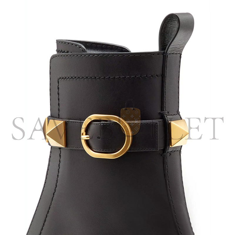 VALENTINO ROMAN STUD CALFSKIN COMBAT BOOT 40MM WW2S0CJ3NKD_0NO VALENTINO ROMAN STUD CALFSKIN COMBAT BOOT 40MM WW2S0CJ3NKD_0NO