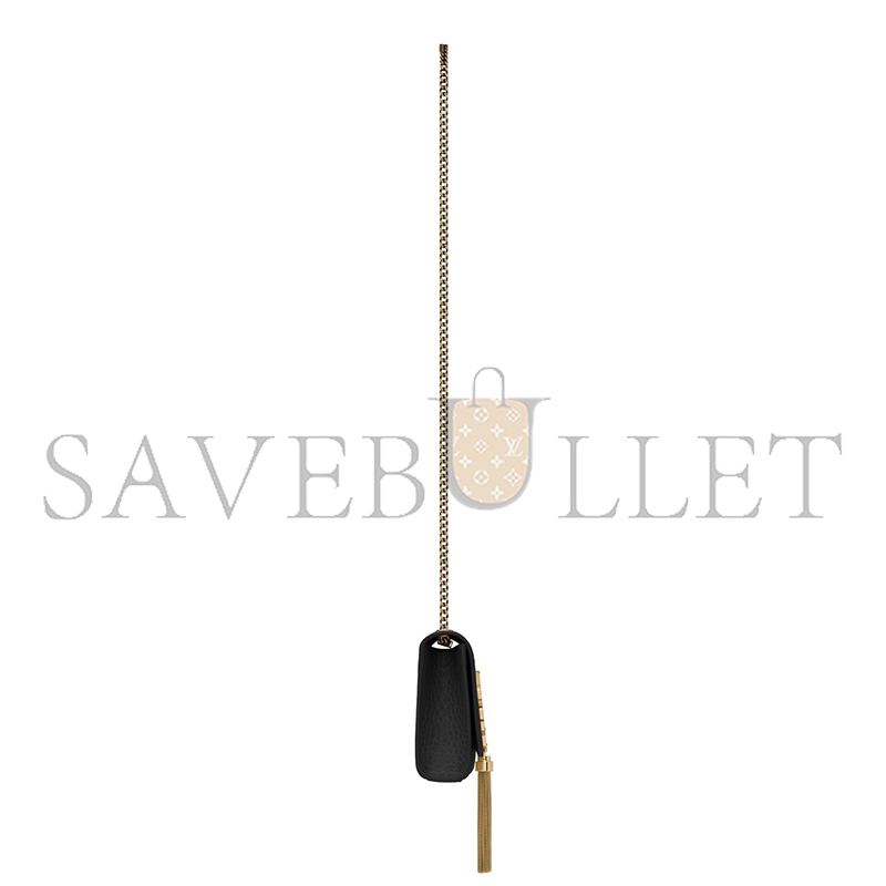 YSL KATE SMALL TASSEL IN CROCODILE-EMBOSSED LEATHER 474366DND0J1000 (20*12.5*5cm)