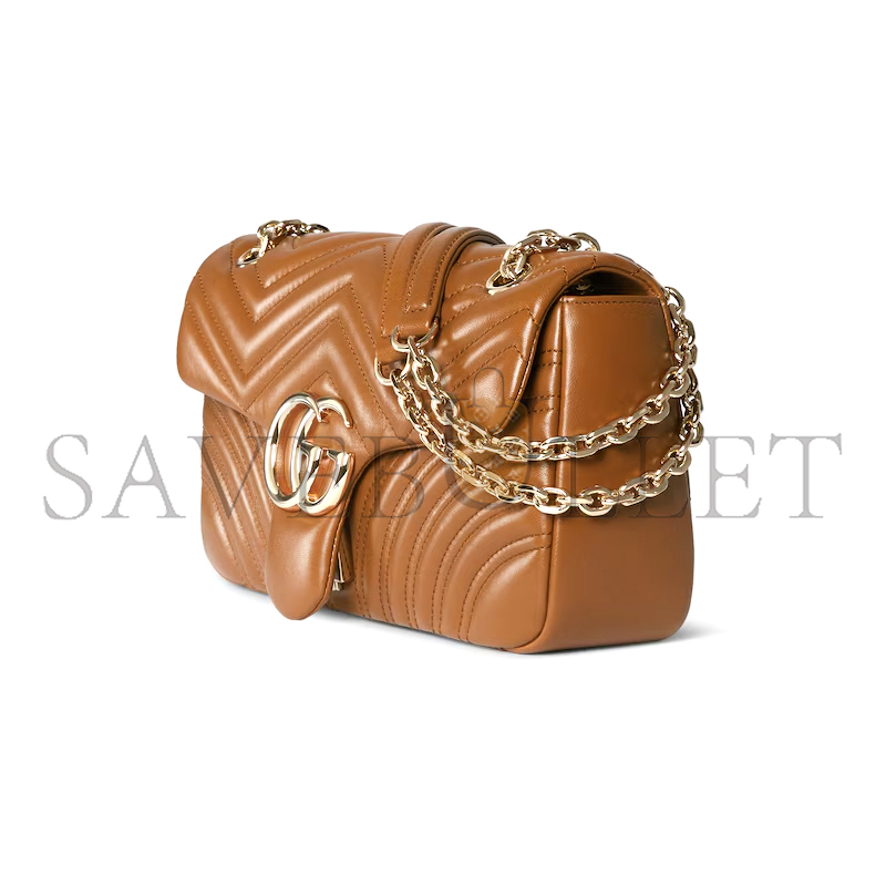 GUCCI GG MARMONT MEDIUM SHOULDER BAG 837267AAE382718 (26*15*7cm)