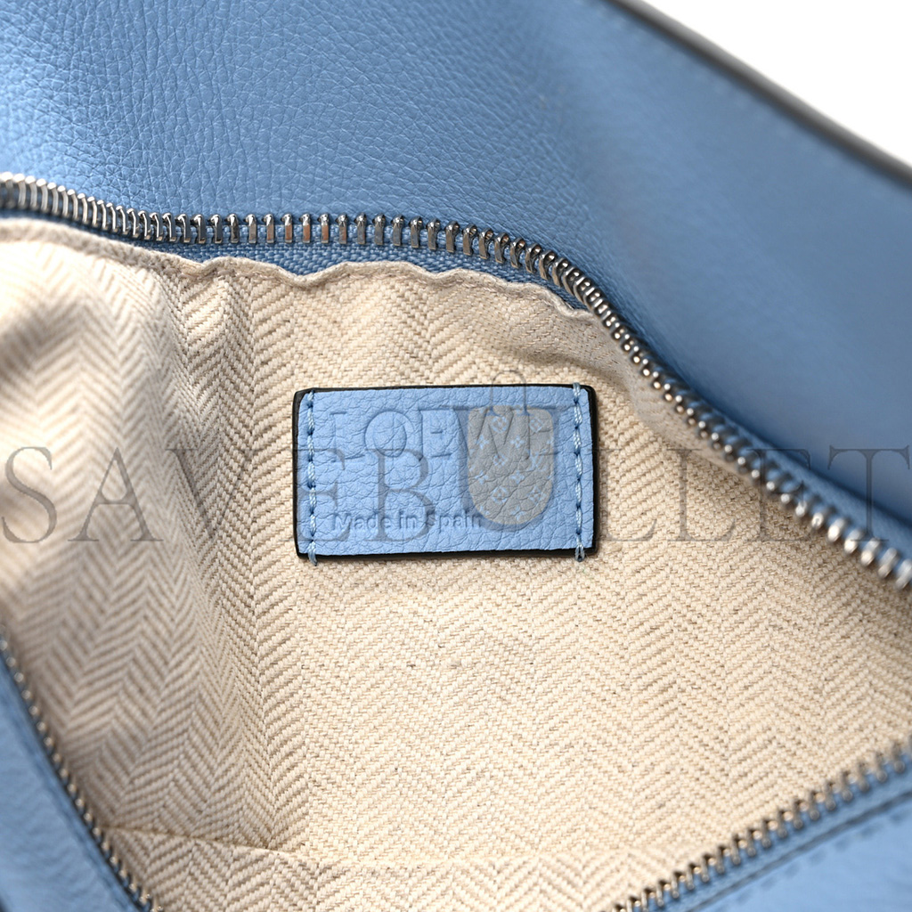 LOEWE CALFSKIN SMALL PUZZLE BUMBAG OLYMPIC BLUE (23*15*10cm)