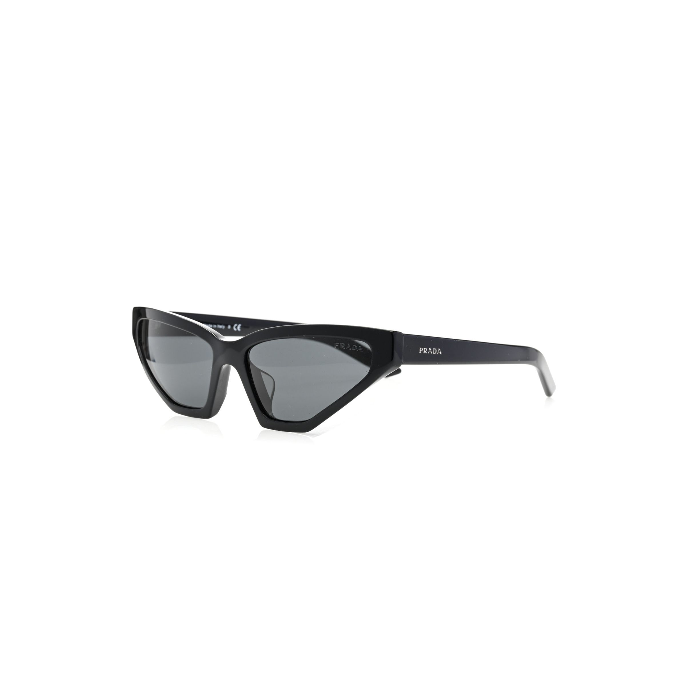 PRADA CAT EYE SUNGLASSES SPR 12V BLACK