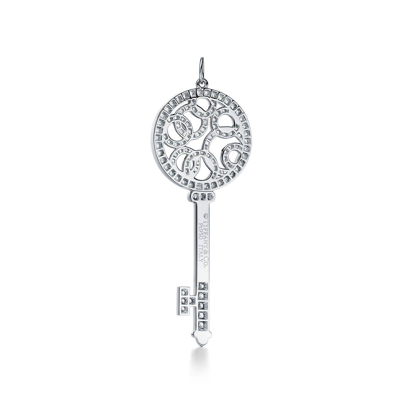 TIFFANY KEYS BUBBLES KEY PENDANT