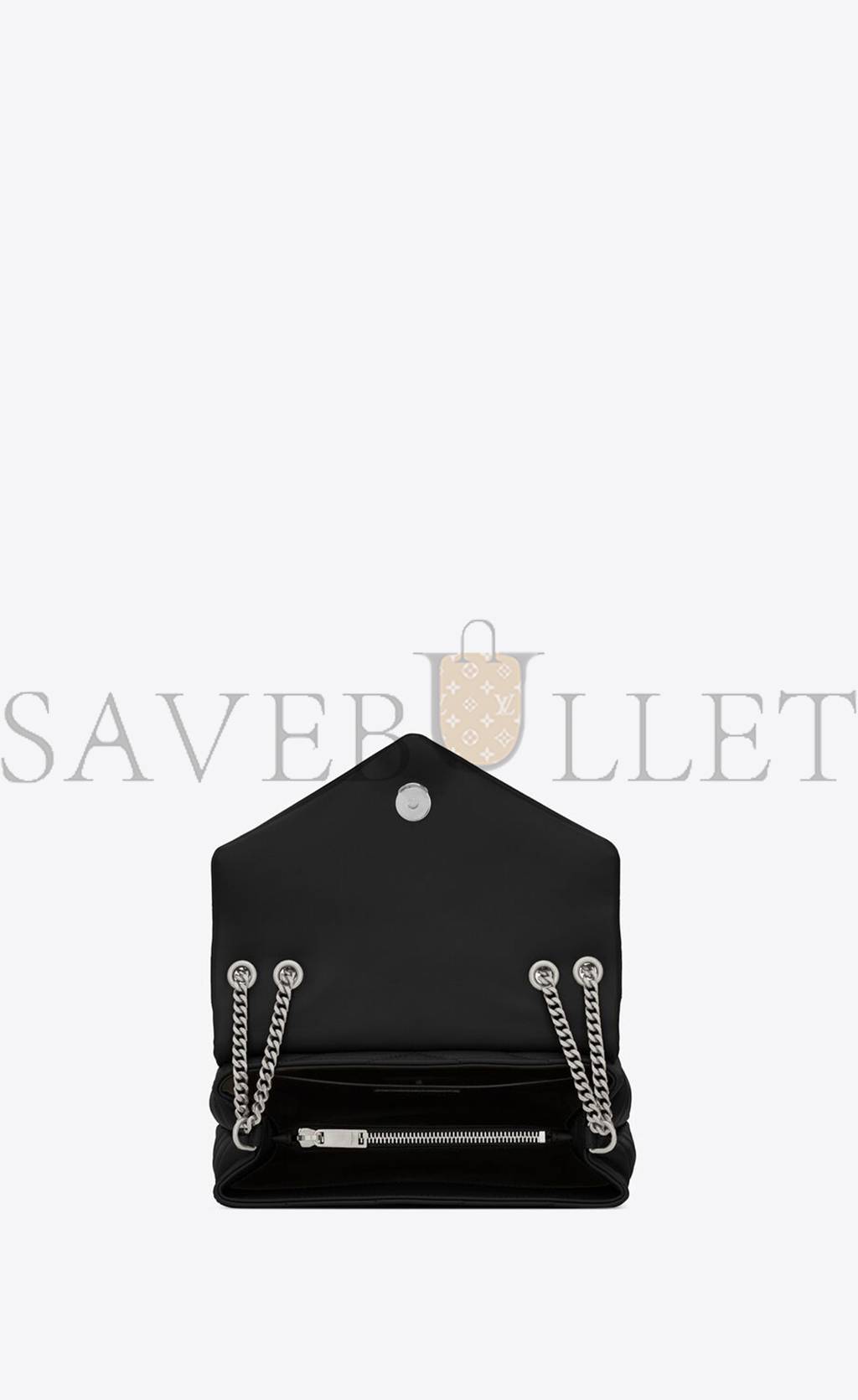 YSL LOULOU SMALL CHAIN BAG IN QUILTED LEATHER 494699DV7261000 (23*17*9cm)